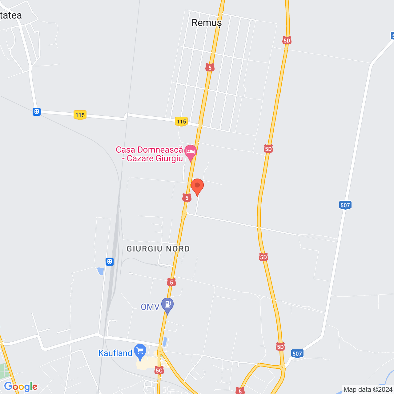 Poza harta streetview, zoom 14, adresa Remuș str. Fundătura Plantelor, nr.16, , judetul