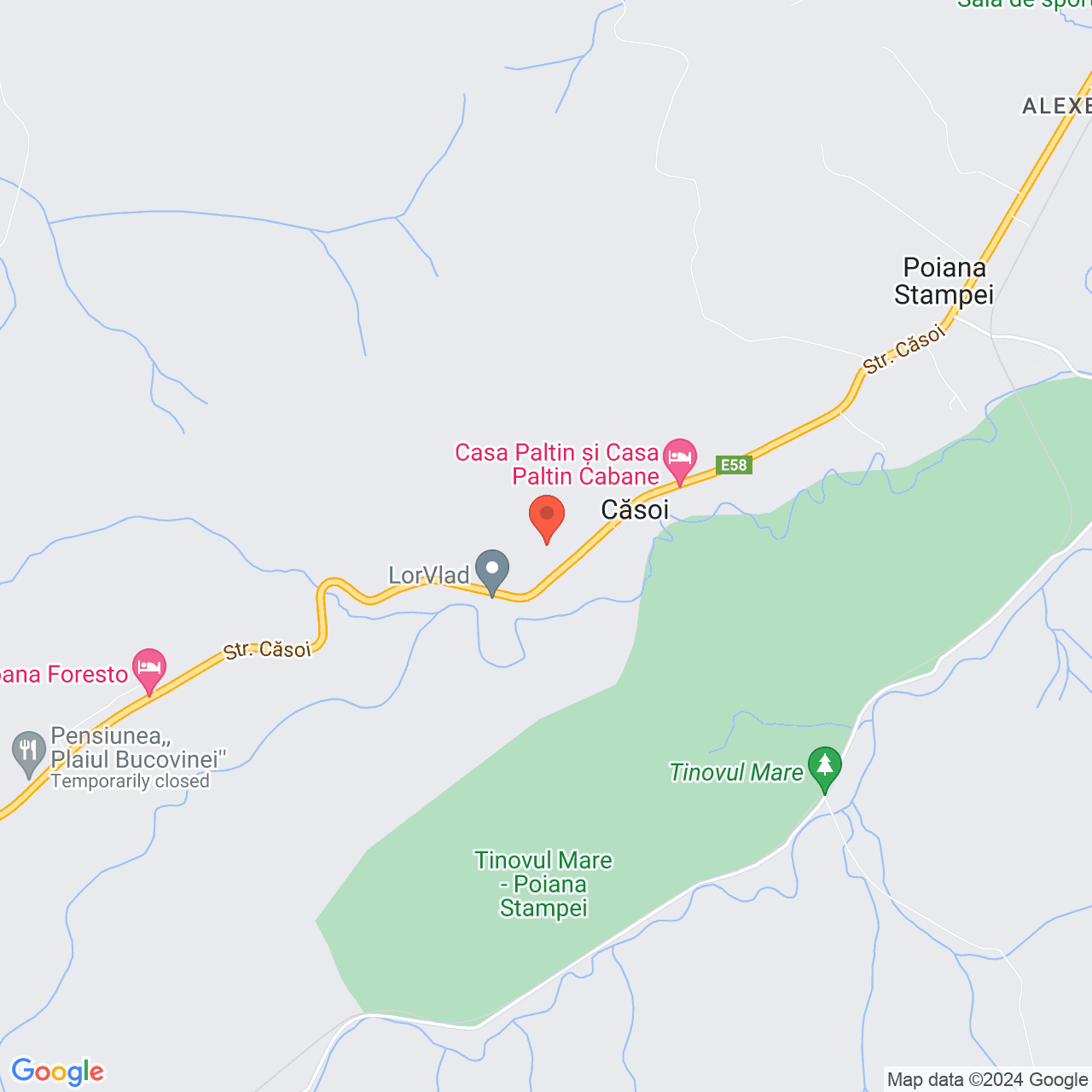 Poza harta streetview, zoom 14, adresa Poiana Stampei Suceava, , judetul