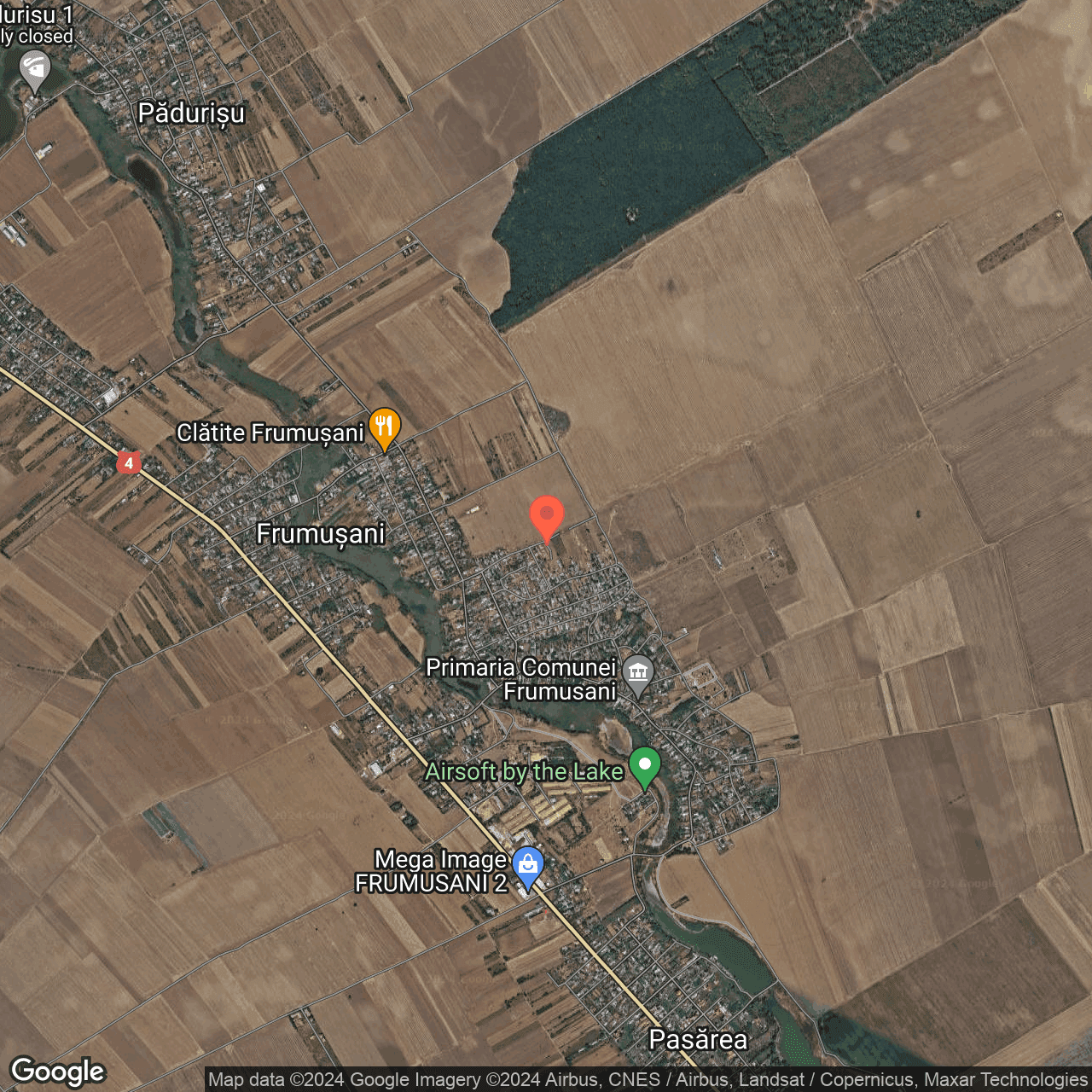 Poza harta hybrid, zoom 14, adresa Frumusani, jud. Calarasi, , judetul