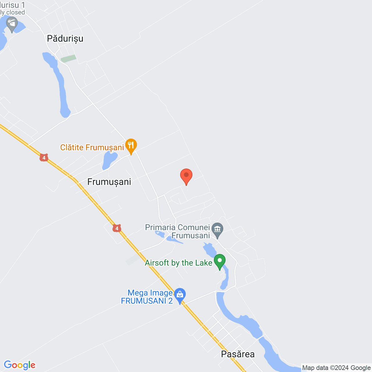 Poza harta streetview, zoom 14, adresa Frumusani, jud. Calarasi, , judetul