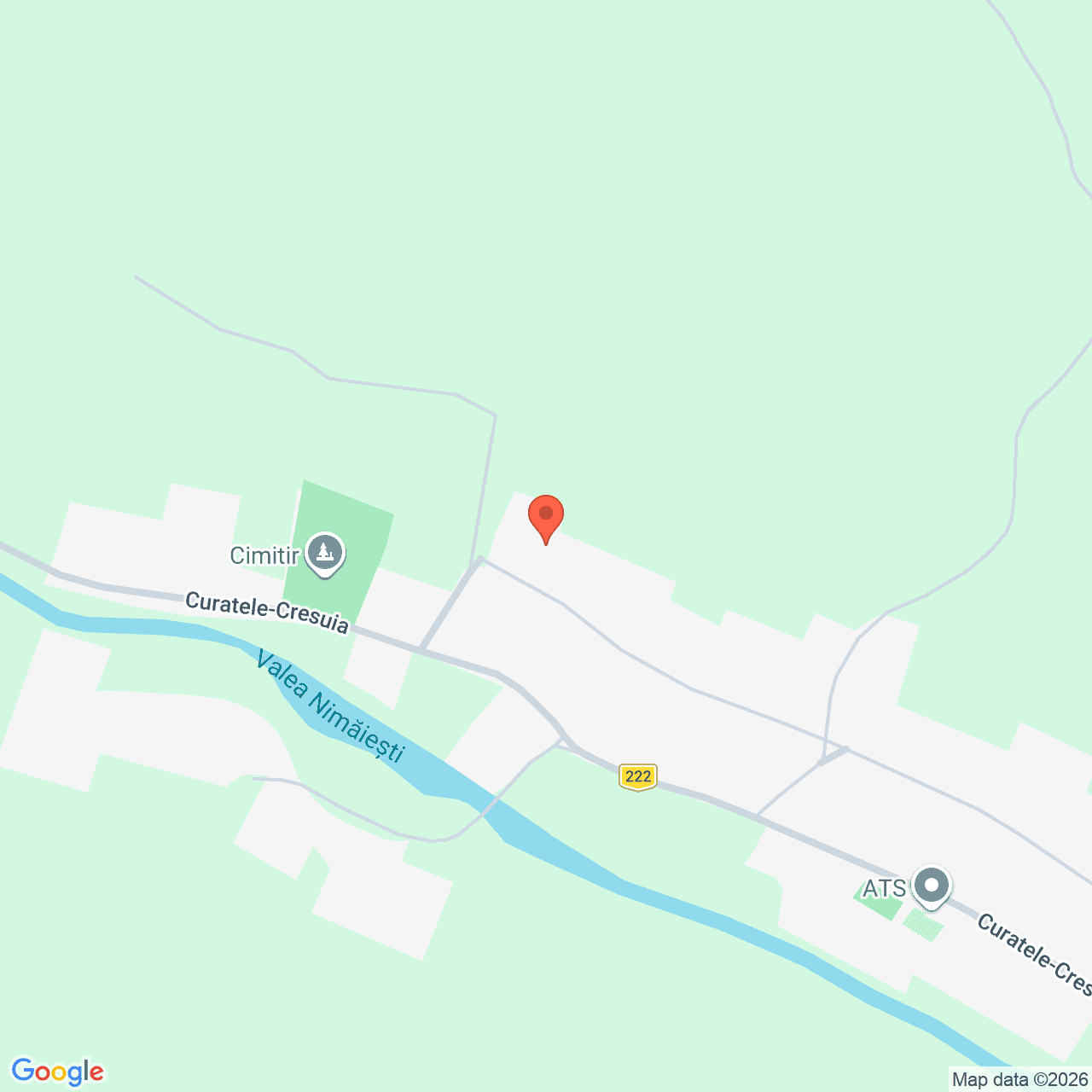 Poza harta streetview, zoom 16, adresa Burda Budureasa Bihor, , judetul