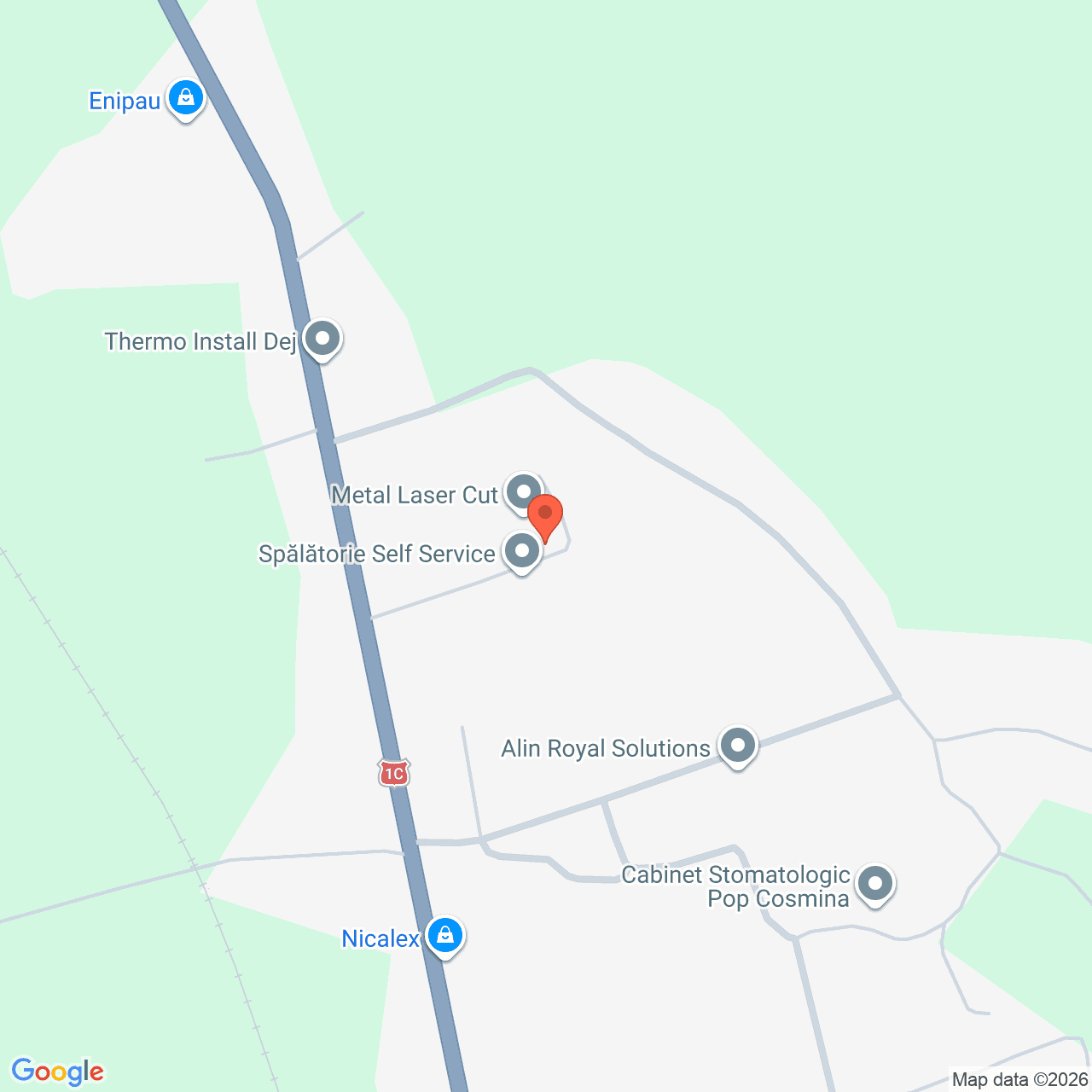 Poza harta streetview, zoom 16, adresa Urișor, comuna Cășeiu, jud. Cluj, , judetul