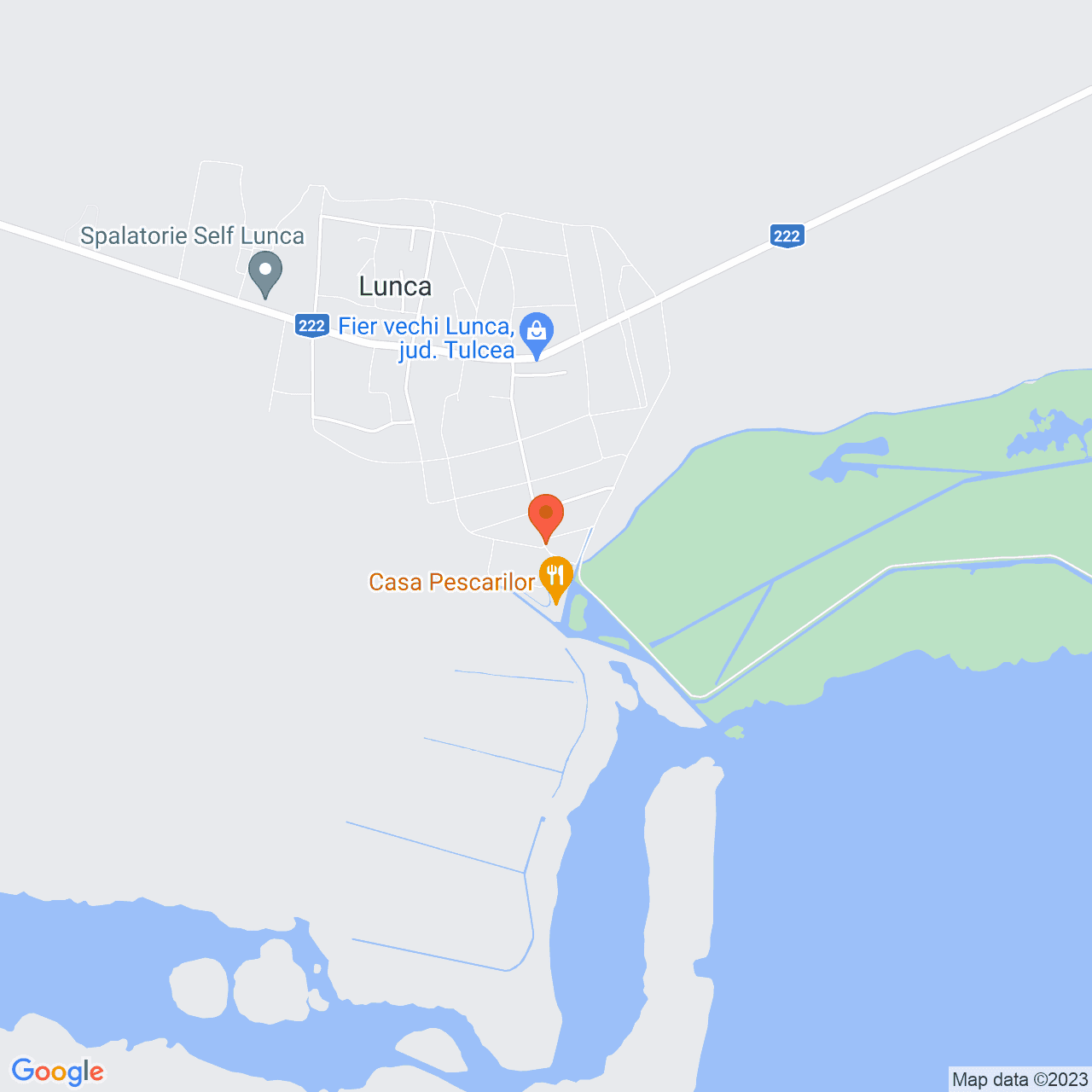 Poza harta streetview, zoom 14, adresa Lunca Tulcea, , judetul