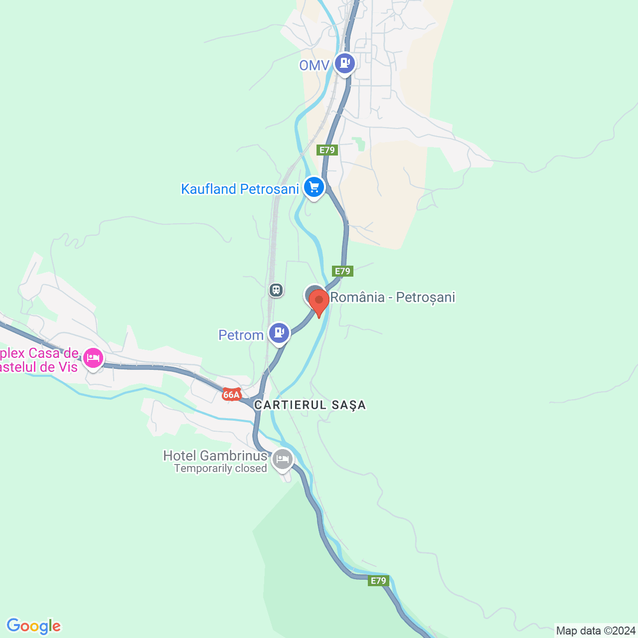 Poza harta streetview, zoom 14, adresa Petrosani, Strada Livezeni,, , judetul