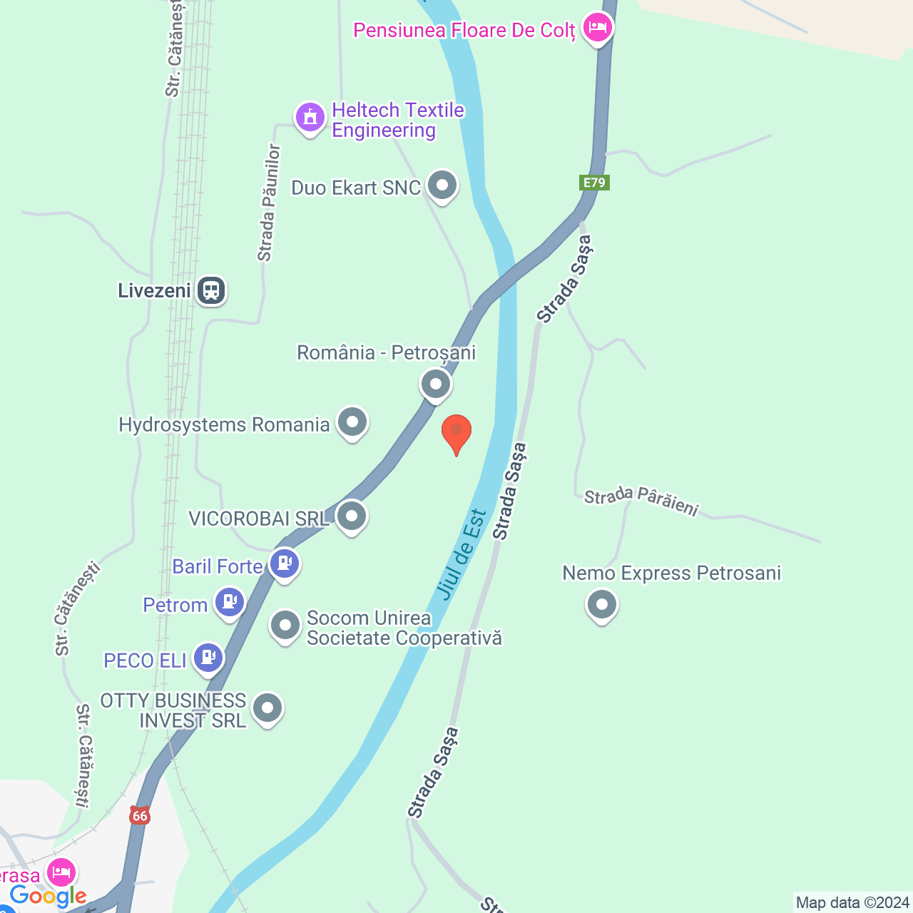 Poza harta streetview, zoom 16, adresa Petrosani, Strada Livezeni,, , judetul