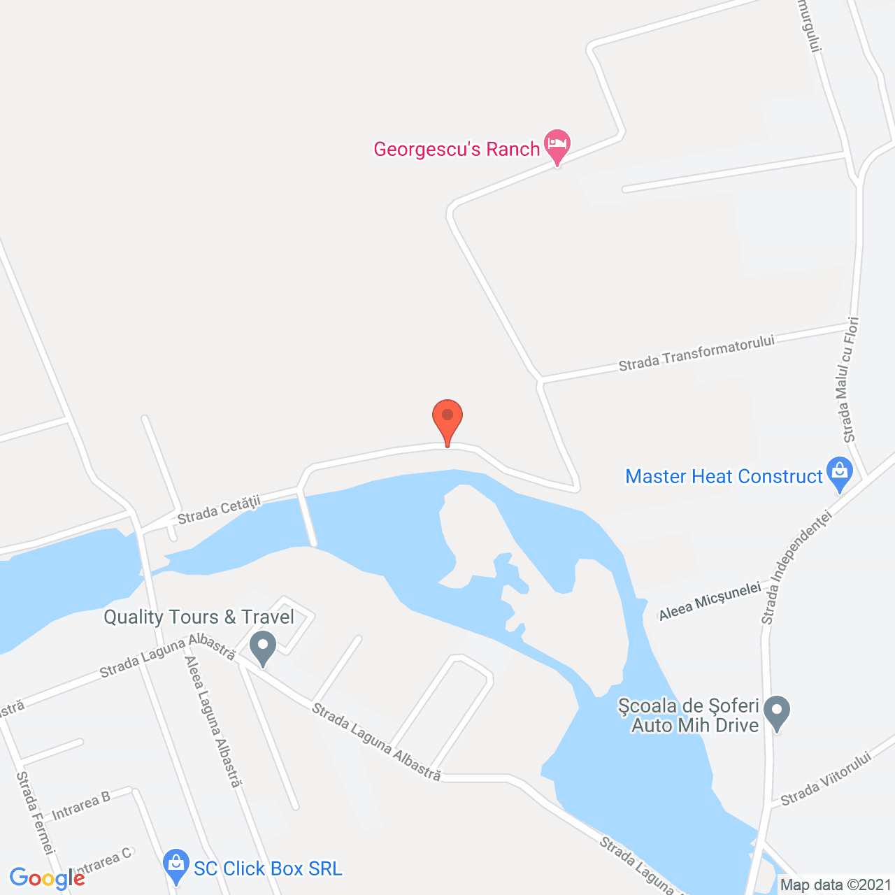 Poza harta streetview, zoom 16, adresa Mecheaua, Corbeanca, judetul Bucuresti Ilfov