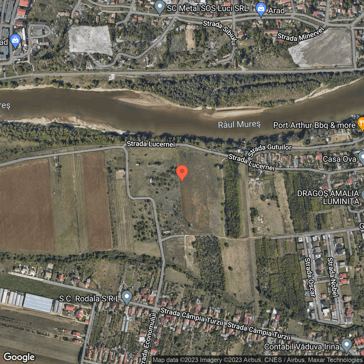 Poza harta hybrid, zoom 16, adresa Arad, , judetul