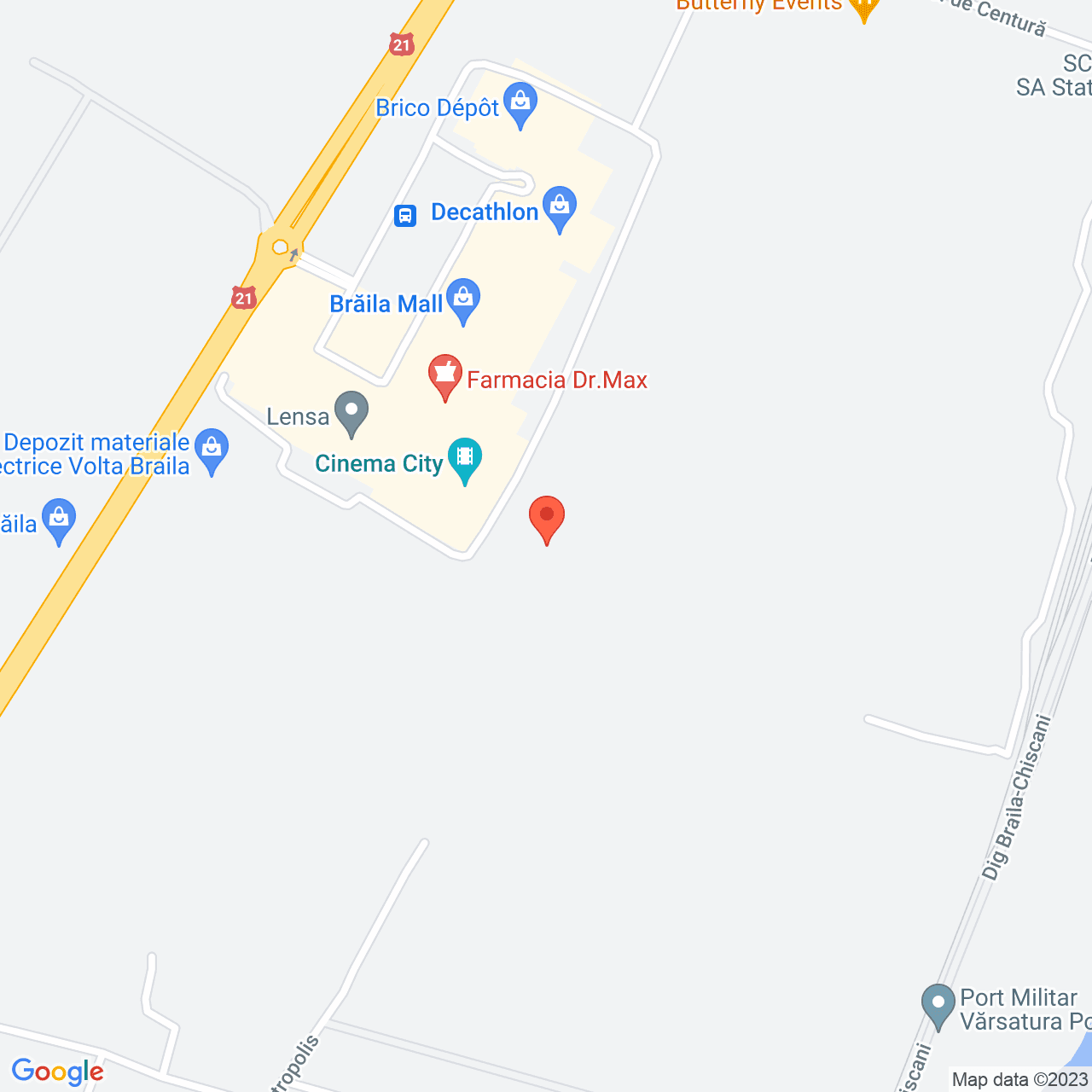 Poza harta streetview, zoom 16, adresa Braila, , judetul