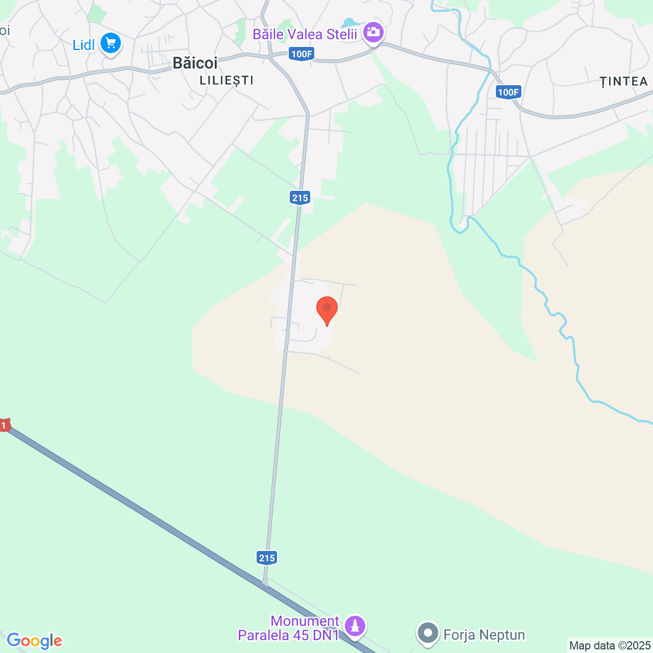 Poza harta streetview, zoom 14, adresa Baicoi, Str. Infratirii, nr. 111, , judetul