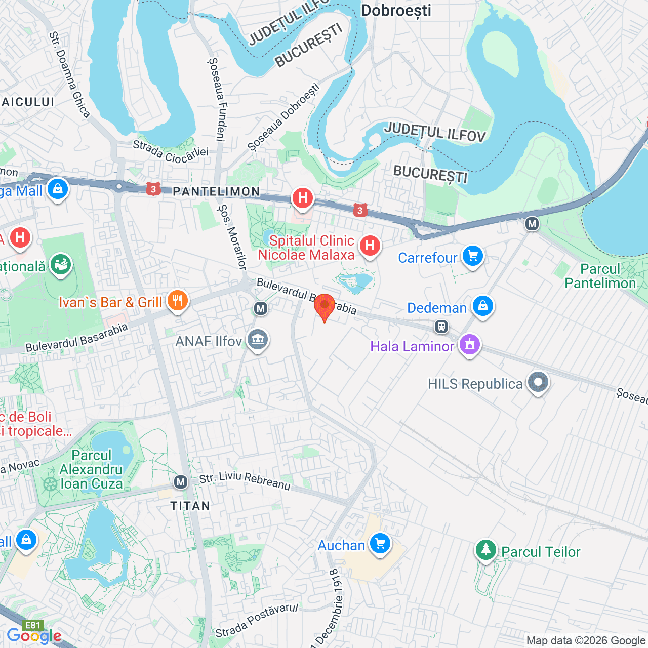 Poza harta streetview, zoom 14, adresa București, B-dul Basarabia, Nr. 250, , judetul