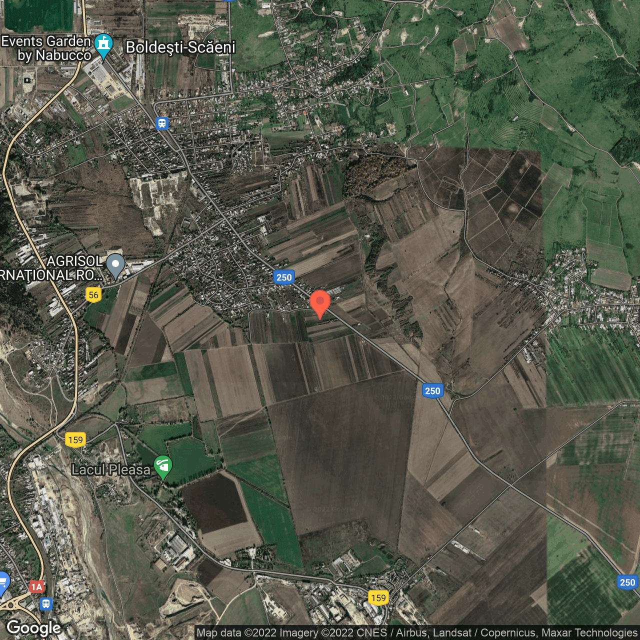 Poza harta hybrid, zoom 14, adresa Scaeni, Boldesti-Scaeni, judetul Prahova