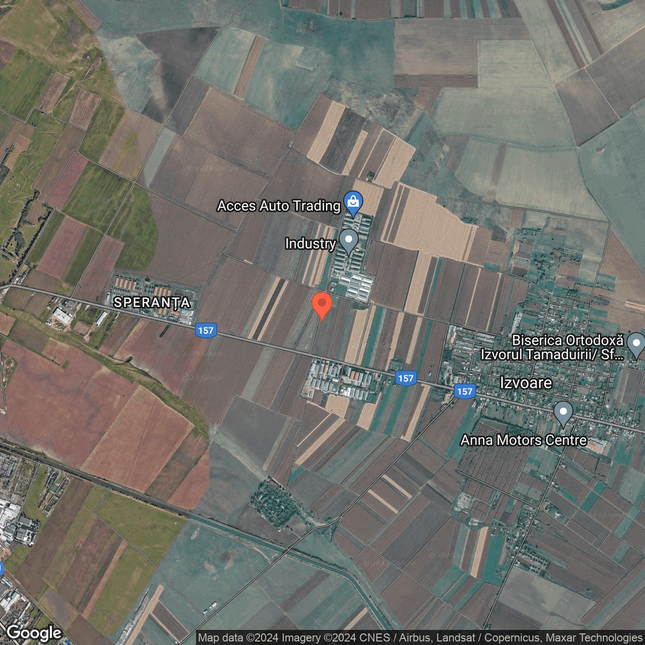 Poza harta hybrid, zoom 14, adresa Dumbrava Rosie Neamt, , judetul