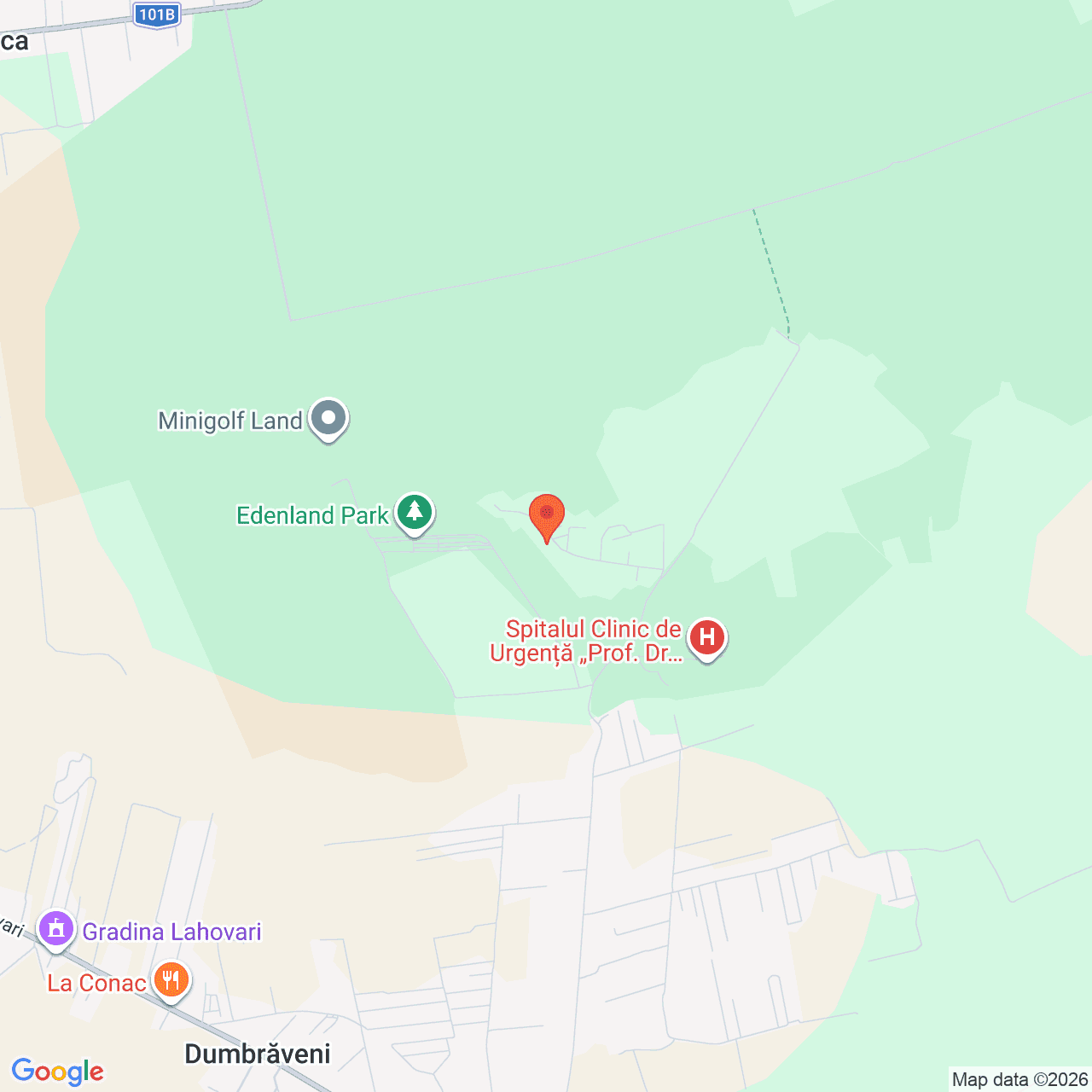 Poza harta streetview, zoom 14, adresa Dumbrava Vlăsiei, comuna Balotești, județul Ilfov, , judetul