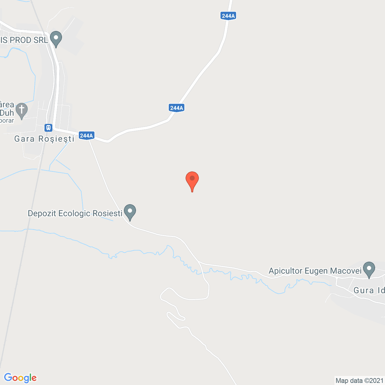 Poza harta streetview, zoom 14, adresa Rosiesti, Rosiesti, judetul Vaslui