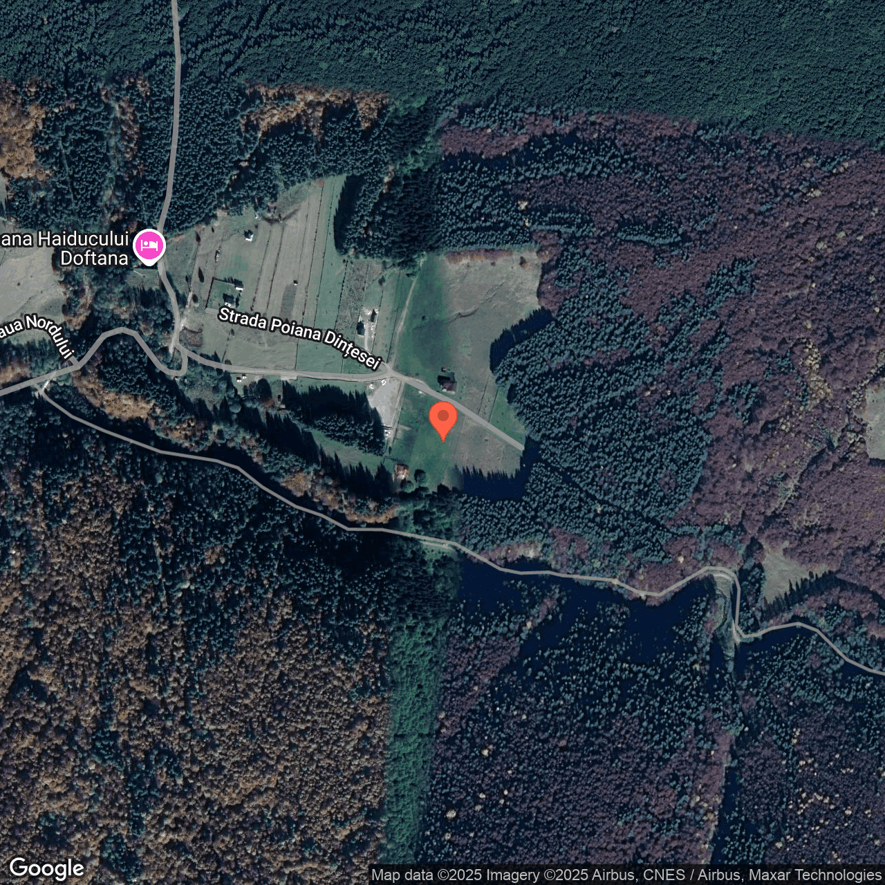 Poza harta hybrid, zoom 16, adresa Valea Doftanei Prahova, , judetul
