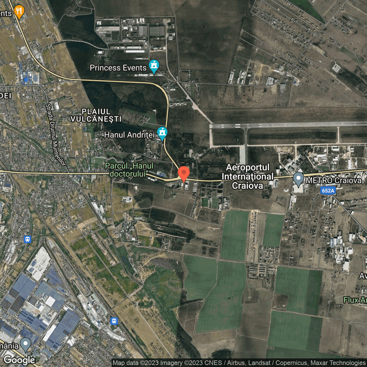 Poza harta hybrid, zoom 14, adresa Carcea Dolj, , judetul