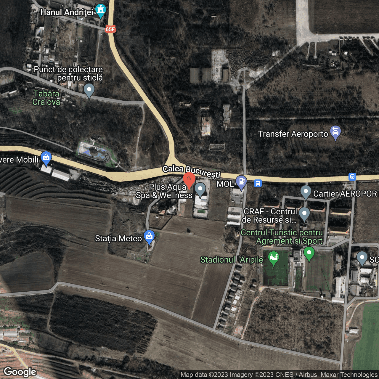 Poza harta hybrid, zoom 16, adresa Carcea Dolj, , judetul