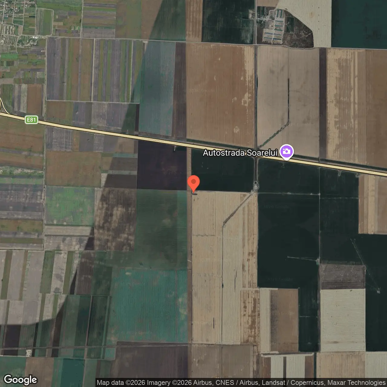 Poza harta hybrid, zoom 14, adresa Dragalina Calarasi, , judetul