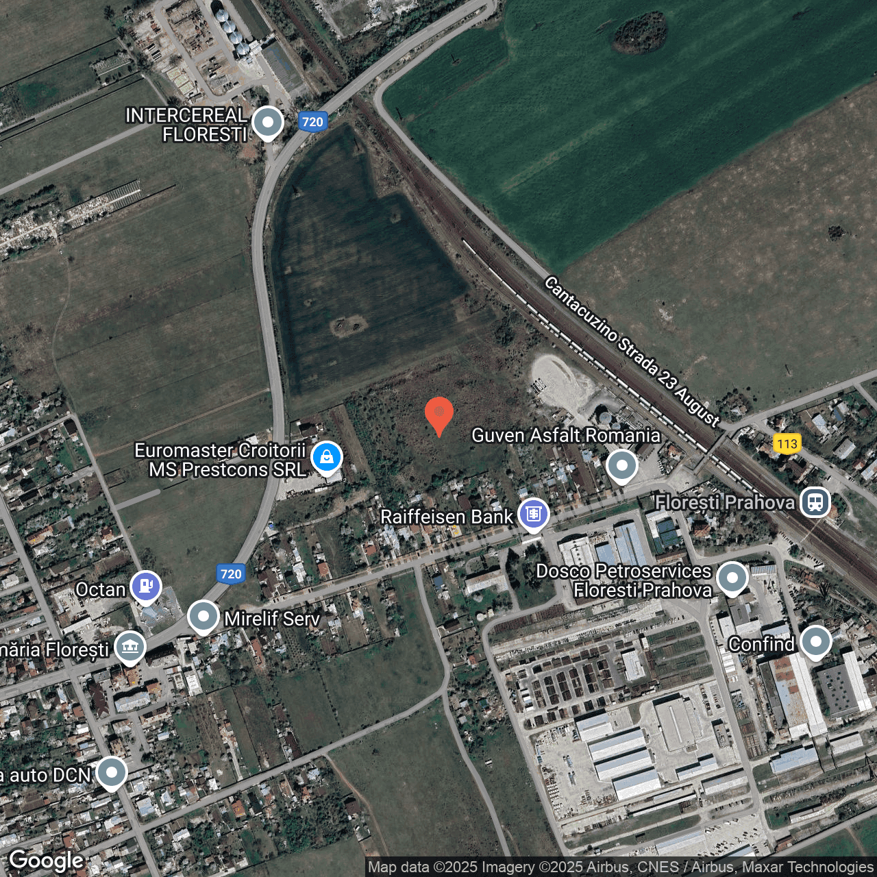 Poza harta hybrid, zoom 16, adresa Florești, jud. Prahova, , judetul