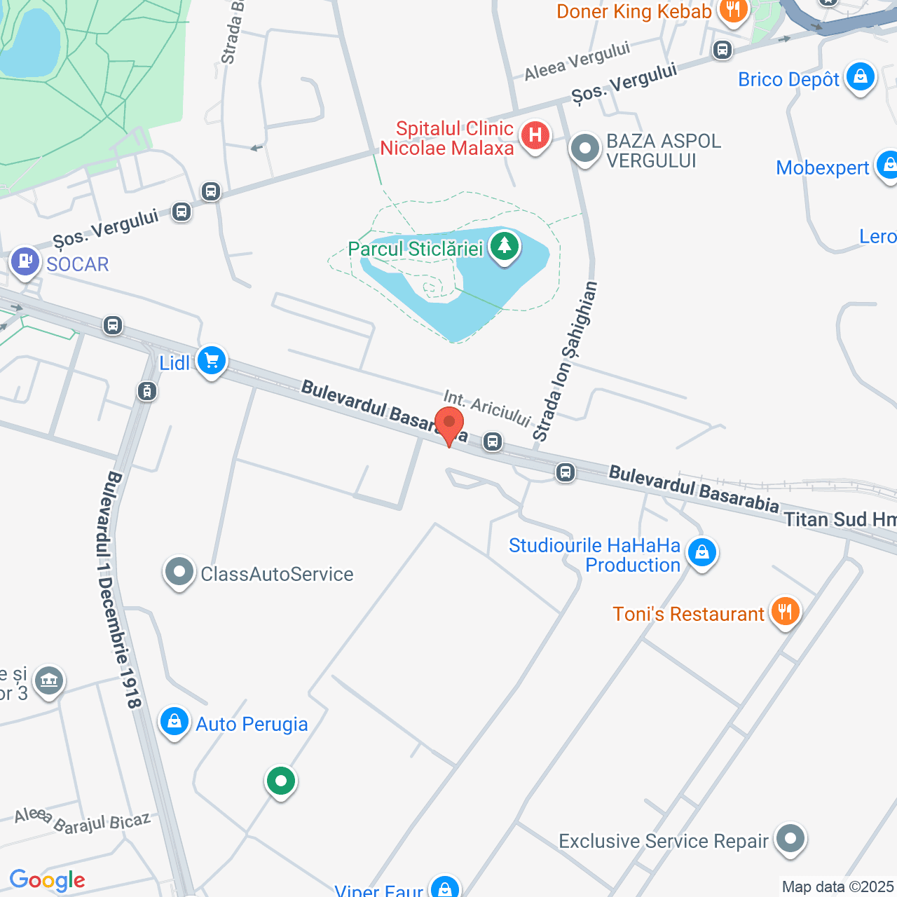 Poza harta streetview, zoom 16, adresa București, B-dul Basarabia, Nr. 250, Sectorul 3, , judetul