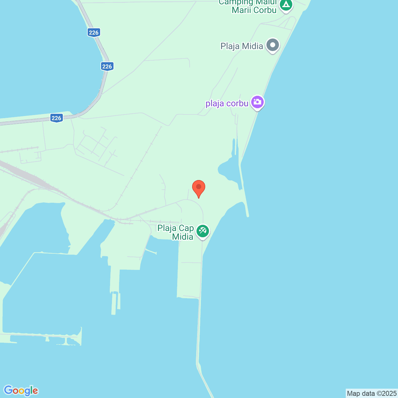 Poza harta streetview, zoom 16, adresa Corbu Constanta, , judetul