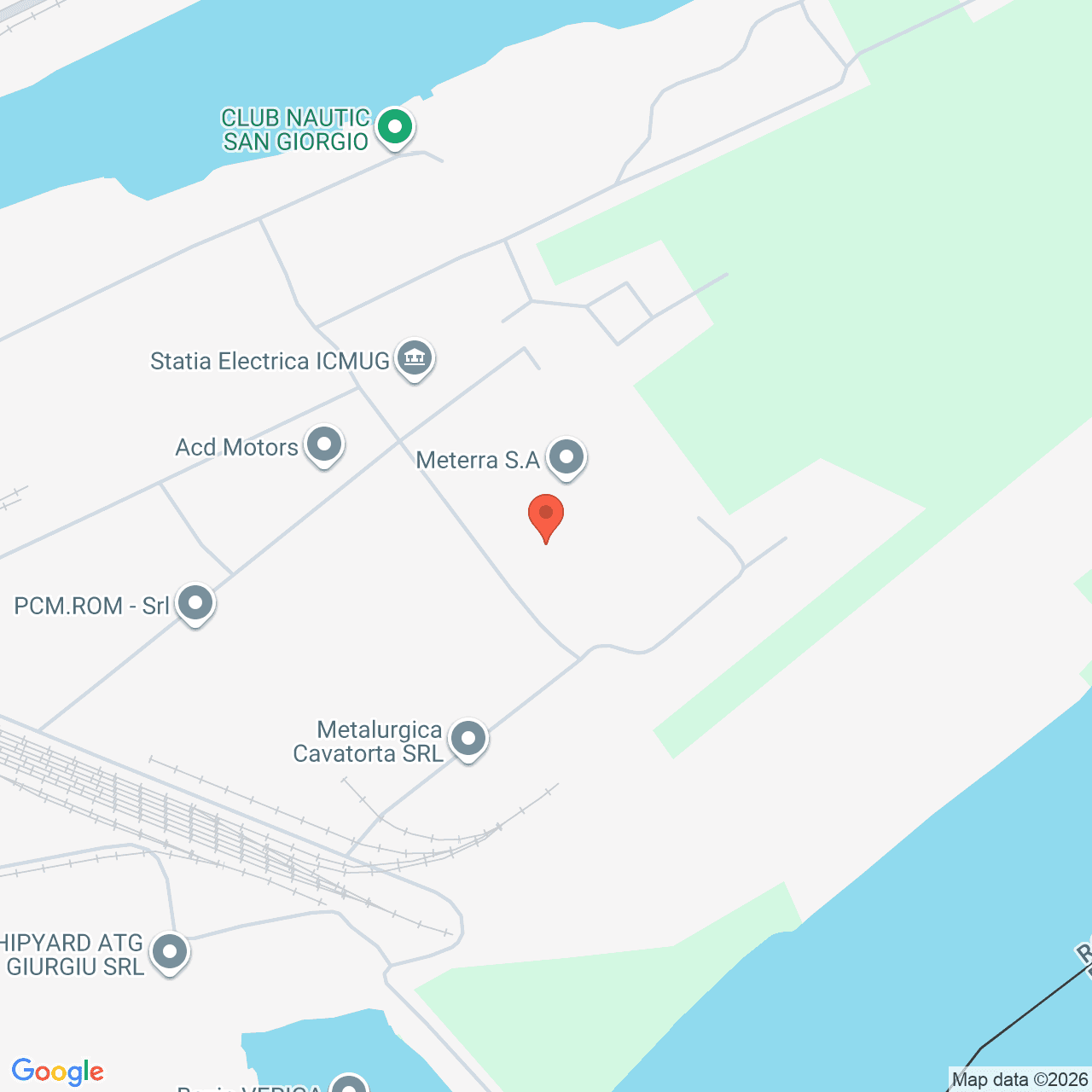 Poza harta streetview, zoom 16, adresa Zona Libera Giurgiu, , judetul