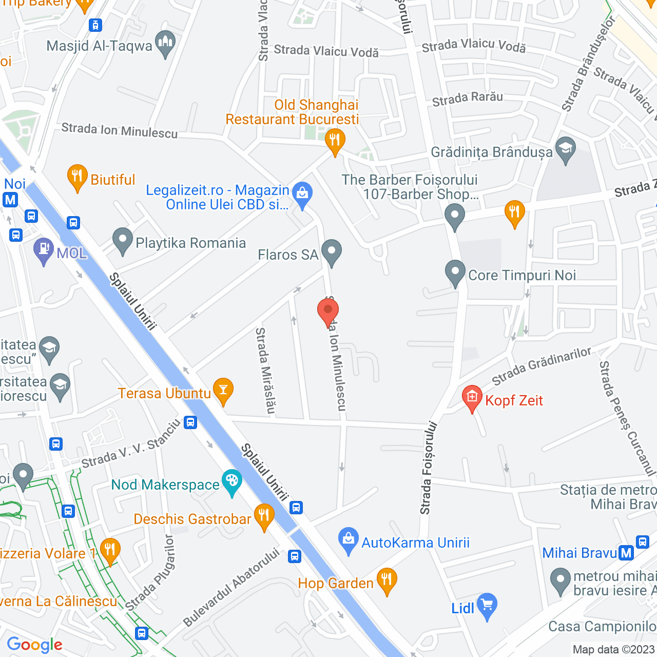 Poza harta streetview, zoom 16, adresa Bucuresti, Str. Ion Minulescu, nr.82, , judetul