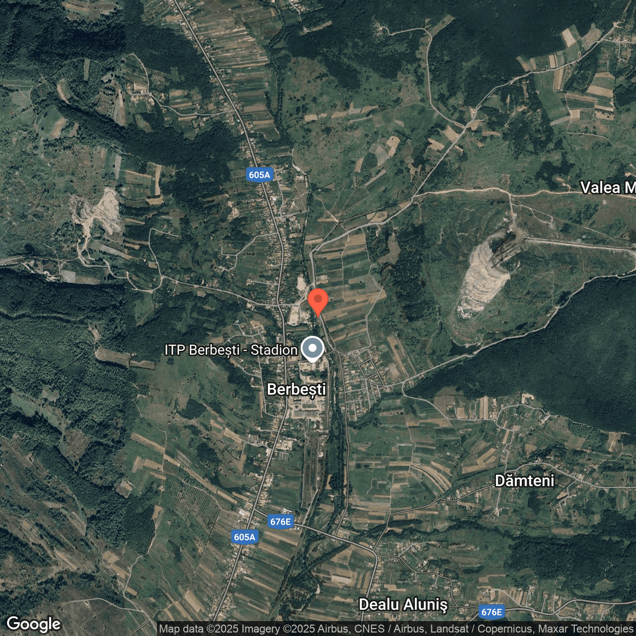 Poza harta hybrid, zoom 14, adresa Berbesti Valcea, , judetul