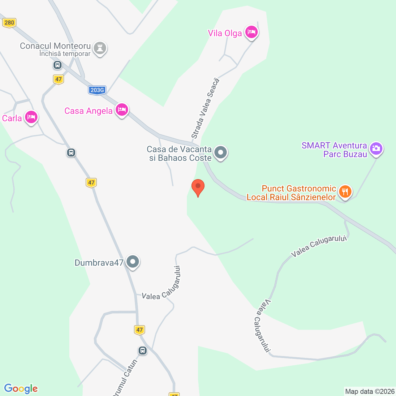 Poza harta streetview, zoom 16, adresa Sarata Monteoru Merei Buzau, , judetul