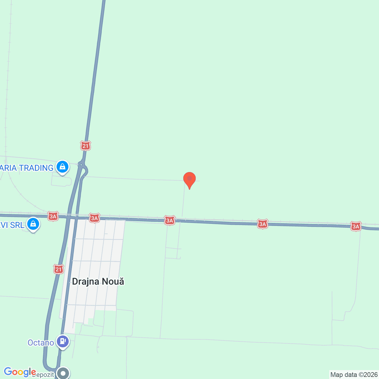 Poza harta streetview, zoom 14, adresa Dragalina Calarasi, , judetul