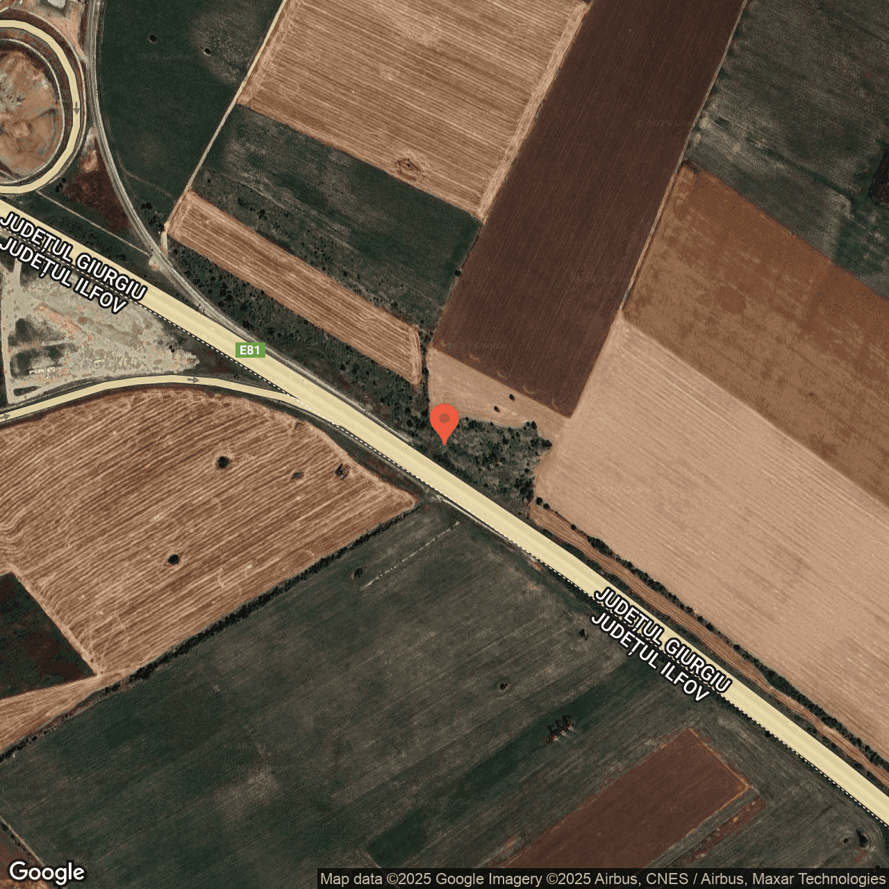 Poza harta hybrid, zoom 16, adresa Joita, , judetul