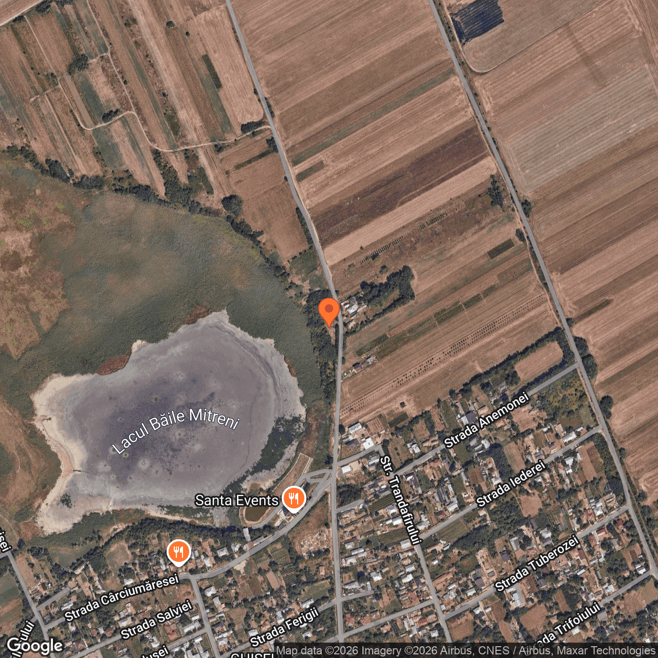 Poza harta hybrid, zoom 16, adresa Mitreni Calarasi, , judetul