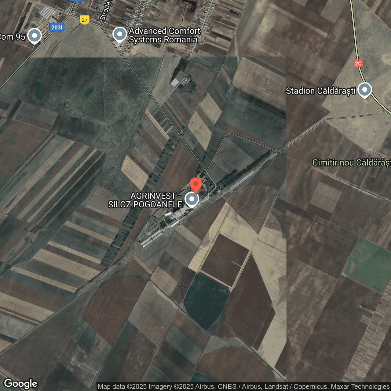 Poza harta hybrid, zoom 14, adresa Pogoanele Buzau, , judetul