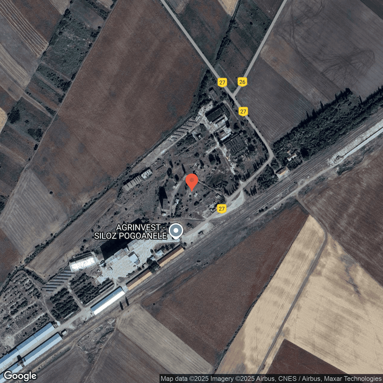 Poza harta hybrid, zoom 16, adresa Pogoanele Buzau, , judetul