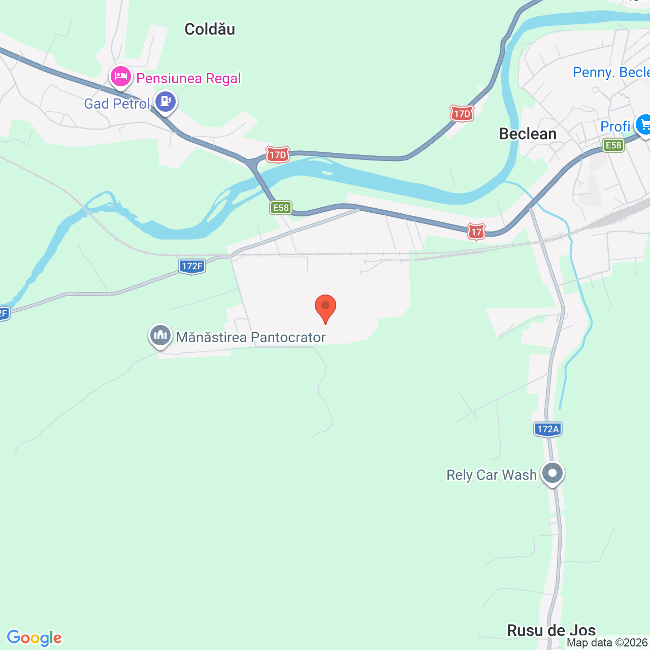 Poza harta streetview, zoom 14, adresa str. Valea Viilor, nr.25/2, judet Bistrita-Nasaud, , judetul