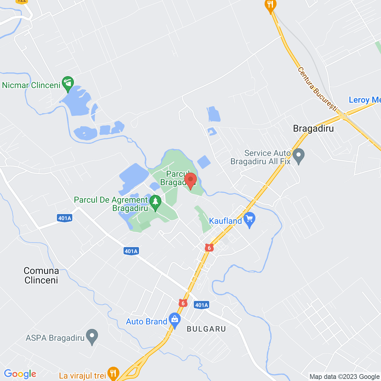 Poza harta streetview, zoom 14, adresa Bragadiru, , judetul