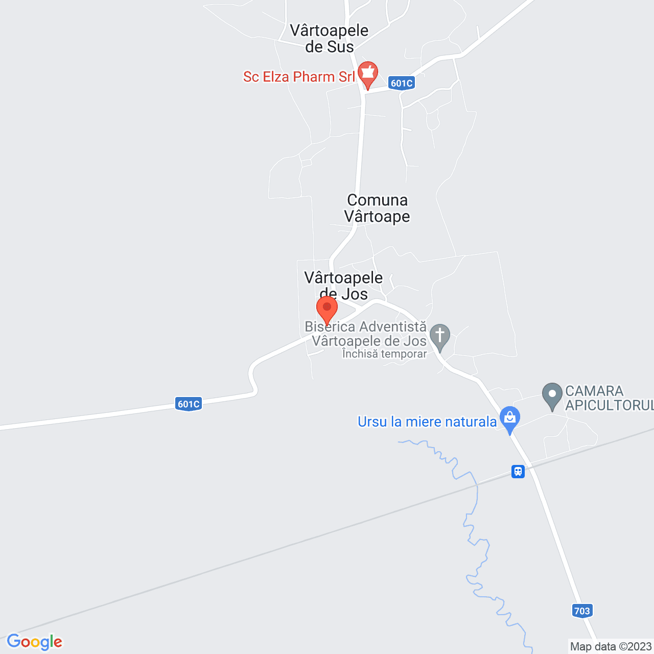 Poza harta streetview, zoom 14, adresa Vârtoapele de Jos, , judetul