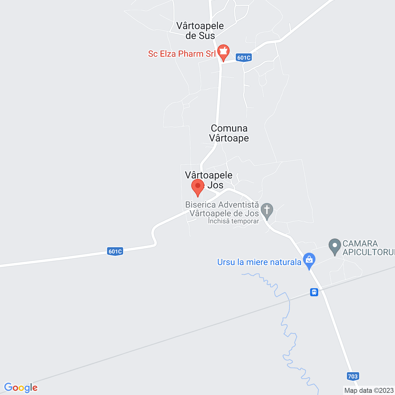 Poza harta streetview, zoom 14, adresa Vârtoapele de Jos, , judetul