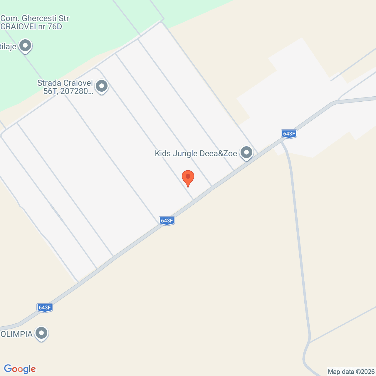 Poza harta streetview, zoom 16, adresa Ghercesti, judet Dolj, , judetul