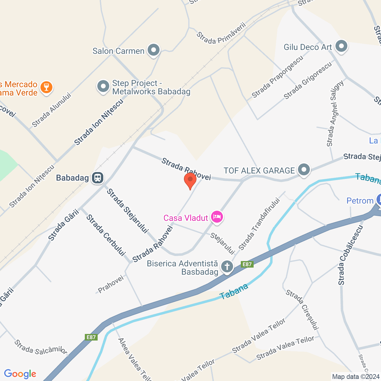Poza harta streetview, zoom 16, adresa Babadag, Strada Prahovei, numărul 2, , judetul