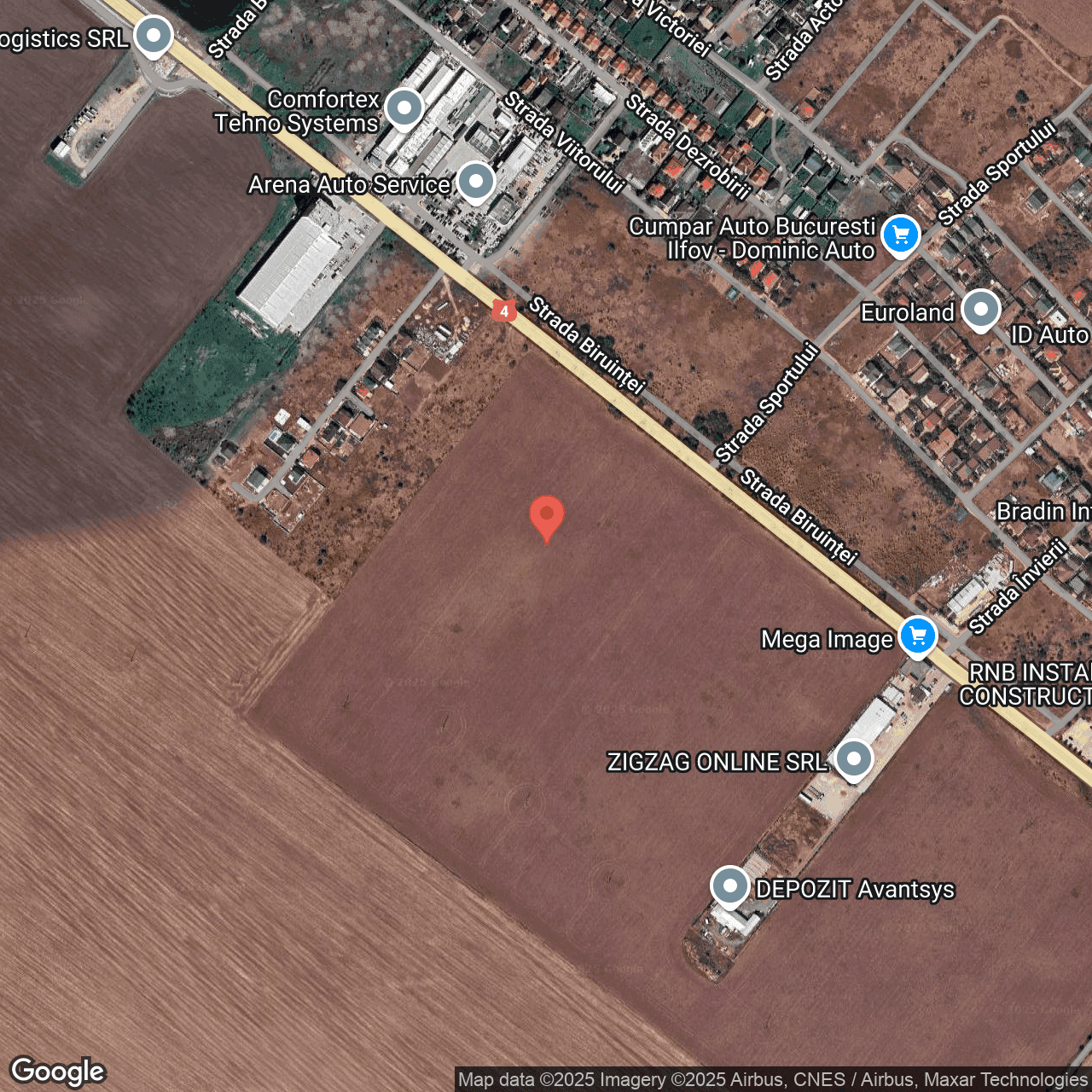 Poza harta hybrid, zoom 16, adresa Popesti Leordeni, , judetul