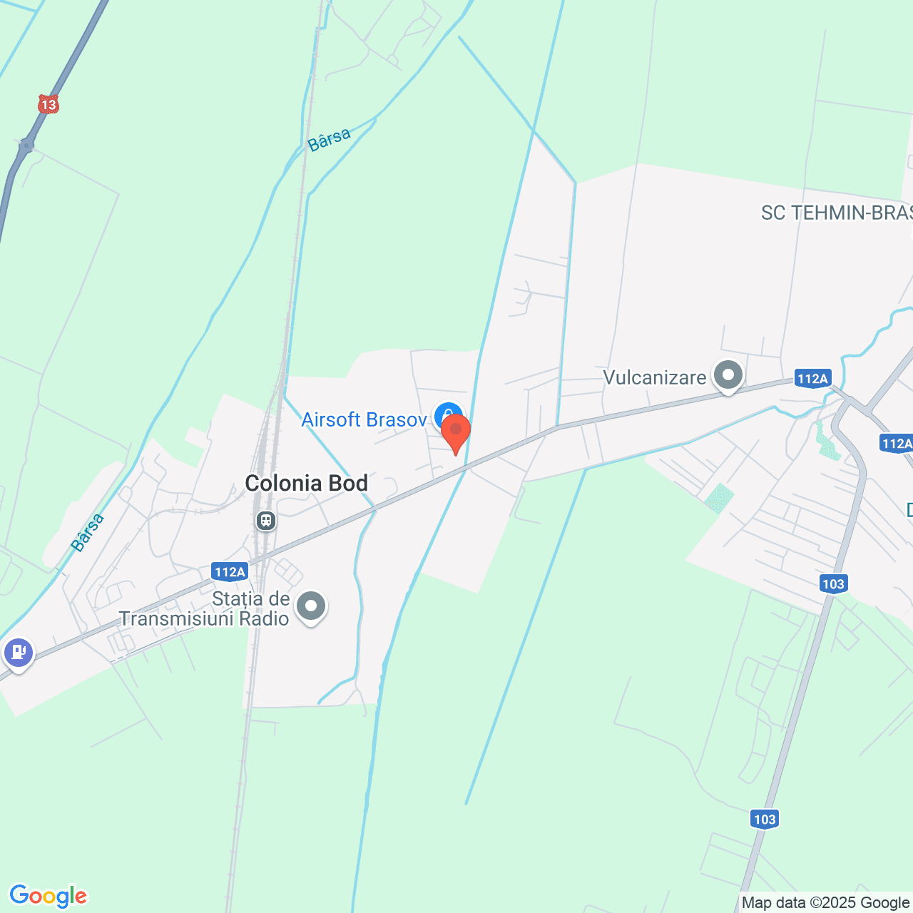 Poza harta streetview, zoom 14, adresa Bod, jud. Brașov, , judetul