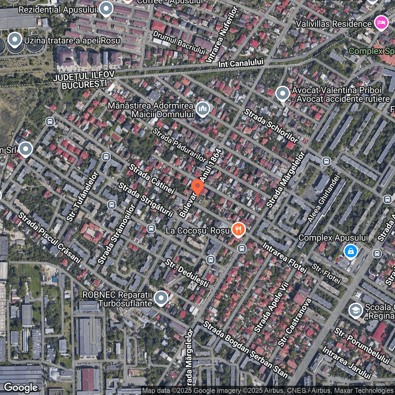 Poza harta hybrid, zoom 16, adresa B-dul Anul 1864, nr. 65,sector 6, , judetul