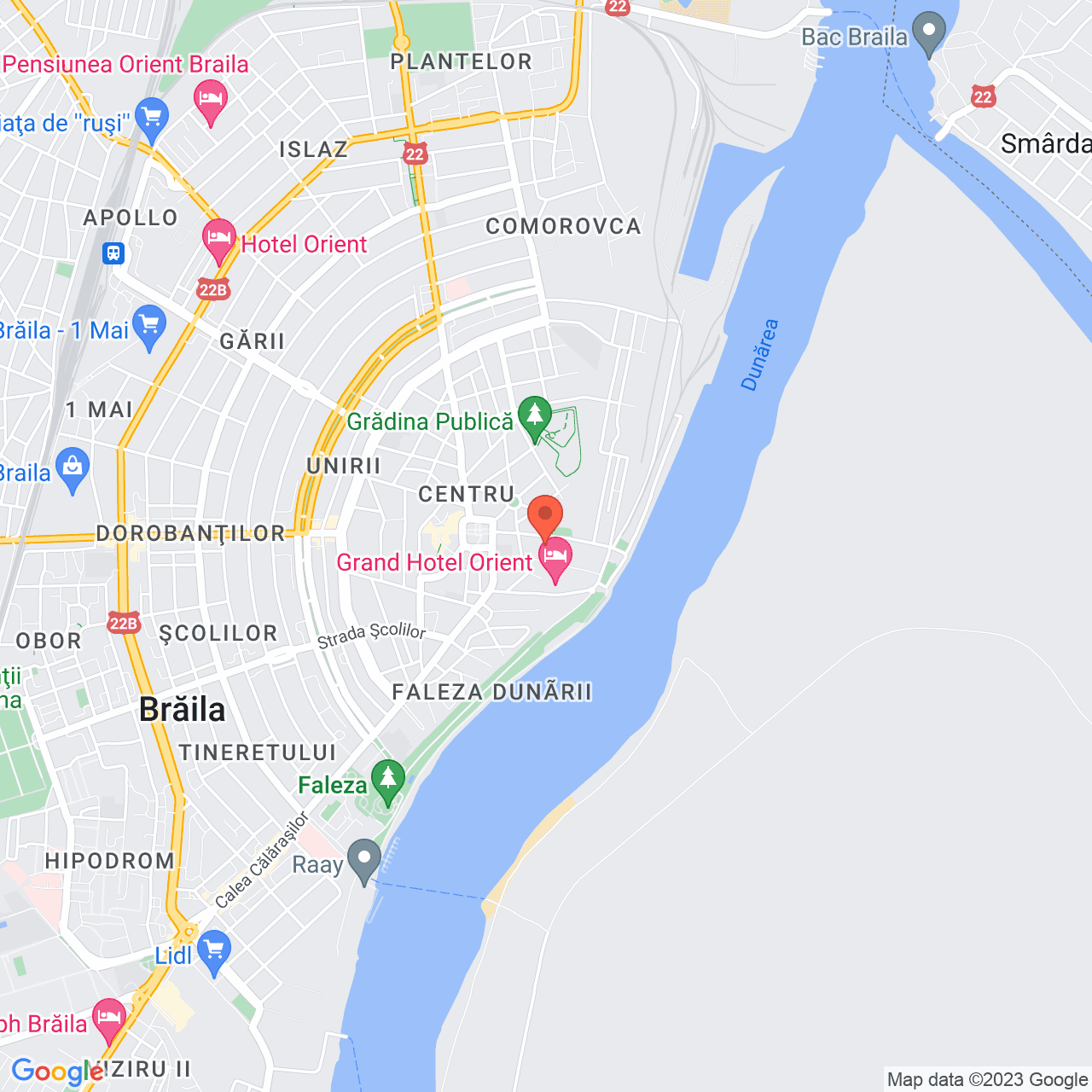 Poza harta streetview, zoom 14, adresa Brăila, str. Neagră, nr. 24, , judetul