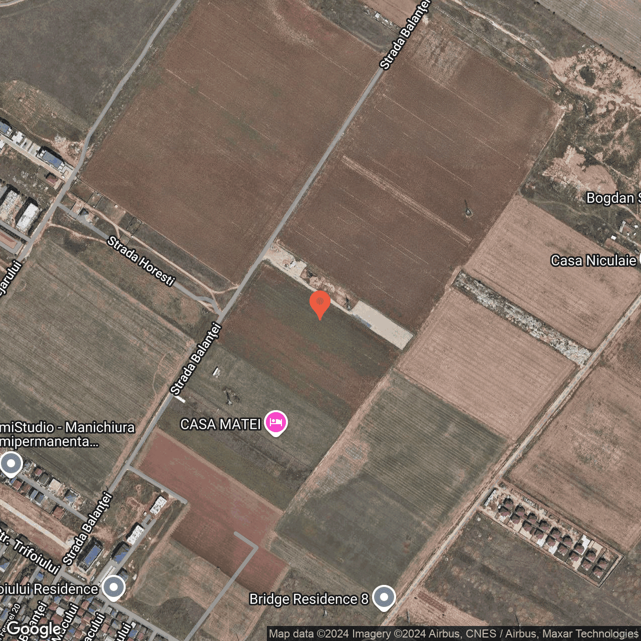 Poza harta hybrid, zoom 16, adresa Dobroiesti Ilfov, , judetul