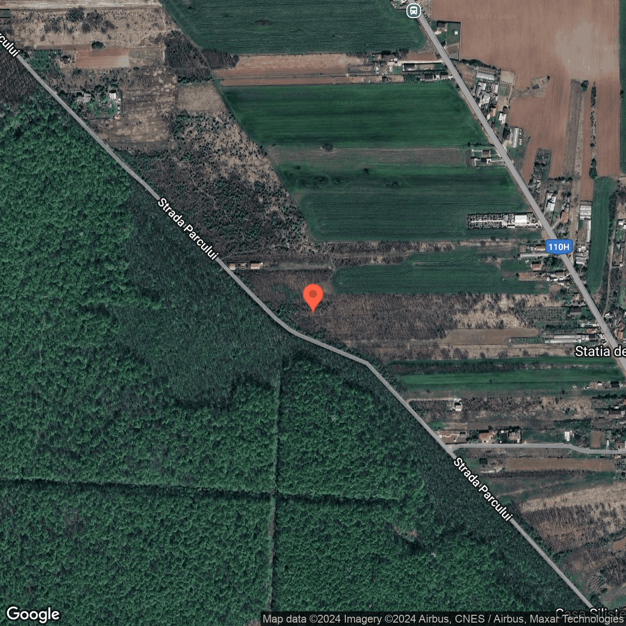 Poza harta hybrid, zoom 16, adresa Gruiu Silistea Snagovului, , judetul