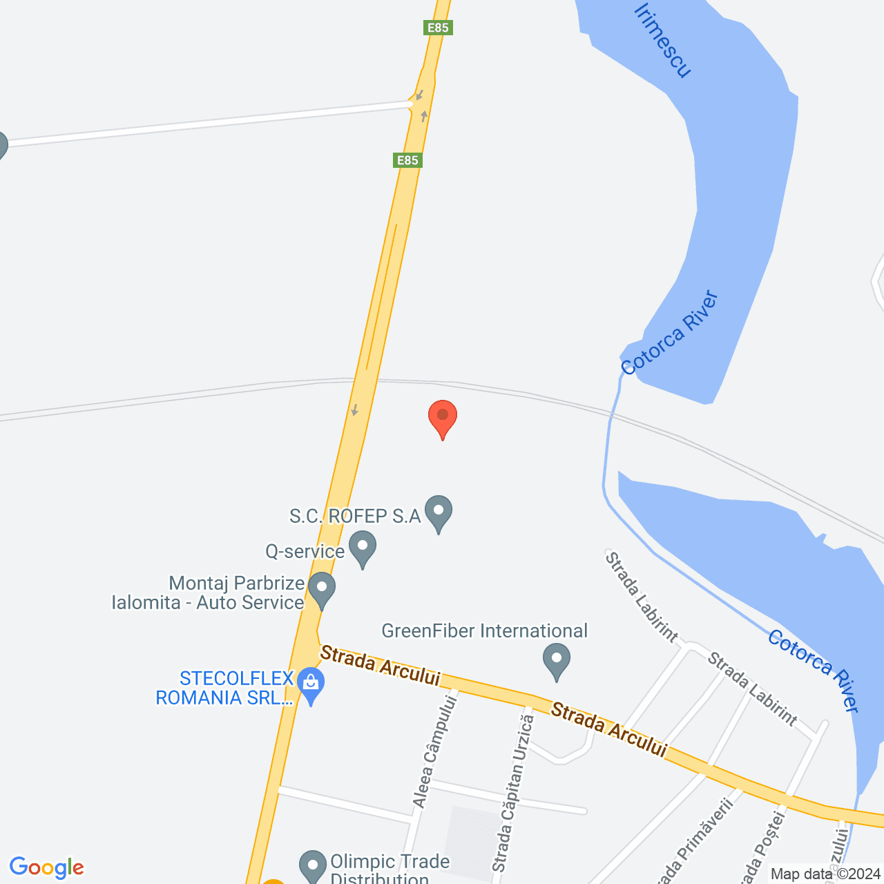 Poza harta streetview, zoom 16, adresa Urziceni, str. Labirint, nr. 42, , judetul