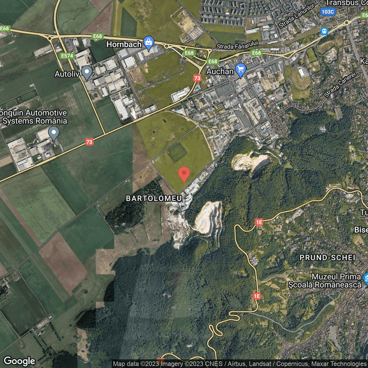 Poza harta hybrid, zoom 14, adresa Brasov, , judetul