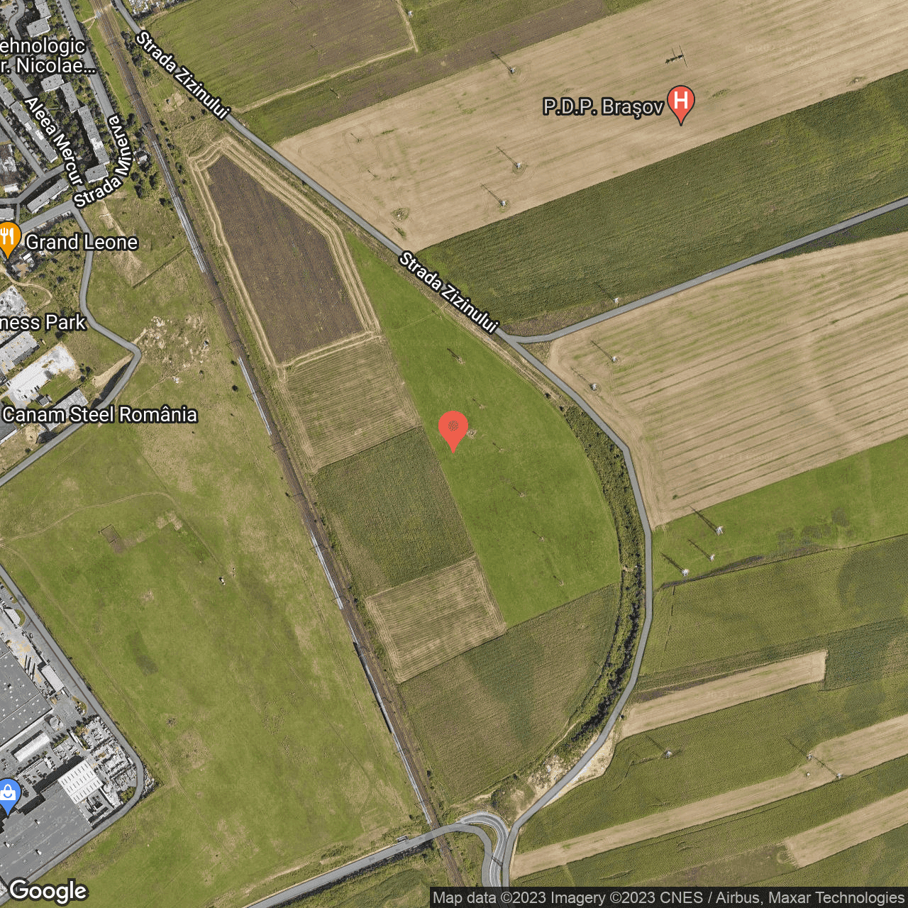 Poza harta hybrid, zoom 16, adresa Calea Bucuresti Brasov, , judetul