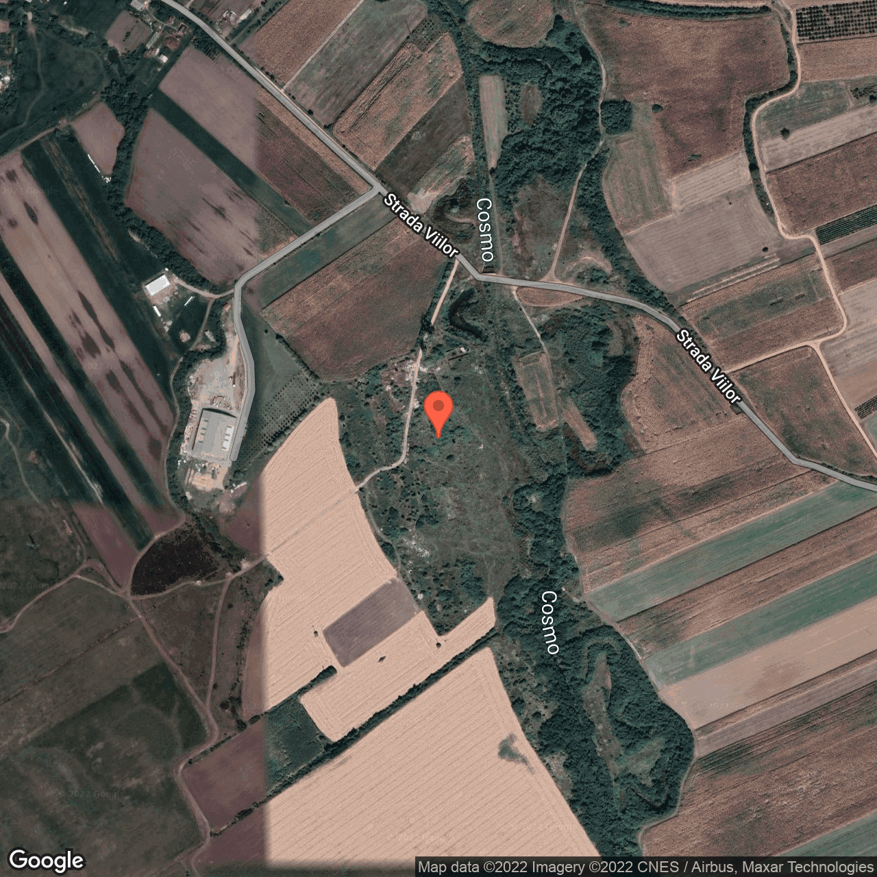 Poza harta hybrid, zoom 16, adresa Biharia, judetul Bihor